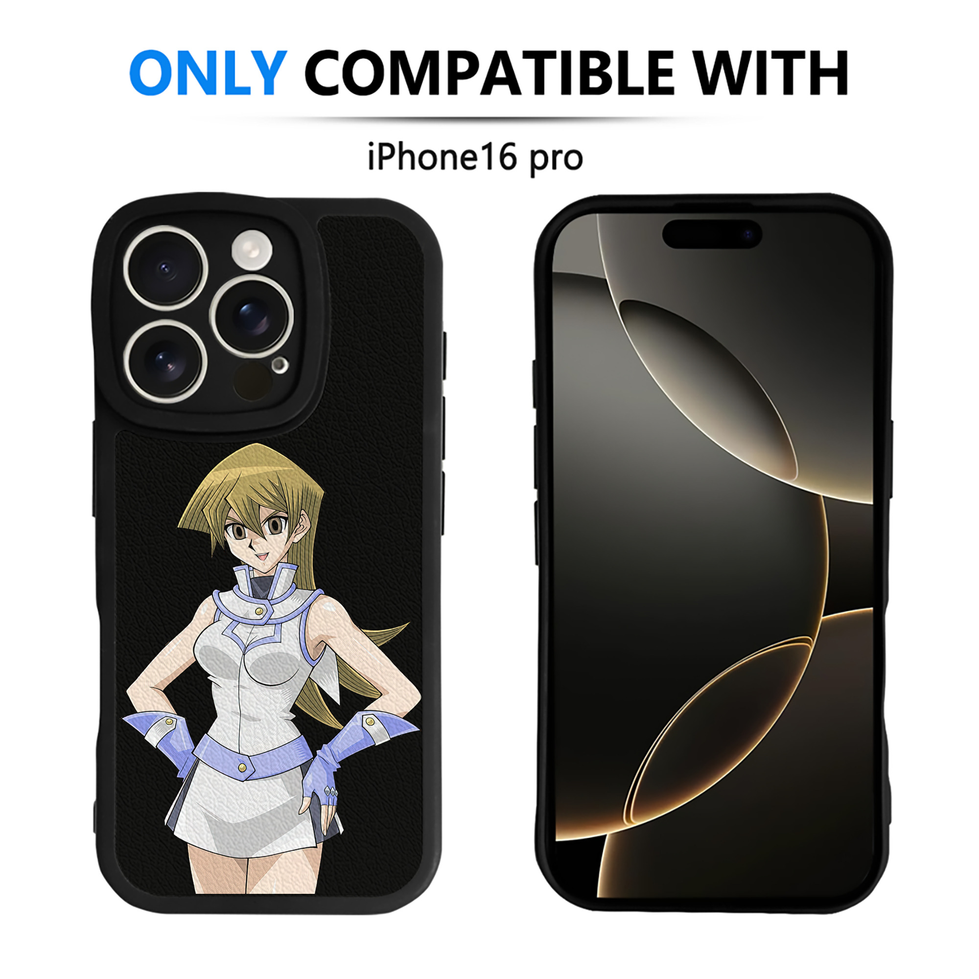 遊☆戯☆王 Yu-Gi-Oh! 【iPhone 16シリーズ対応】シリコンスマホケース（レザー調） 材質：シリコン
